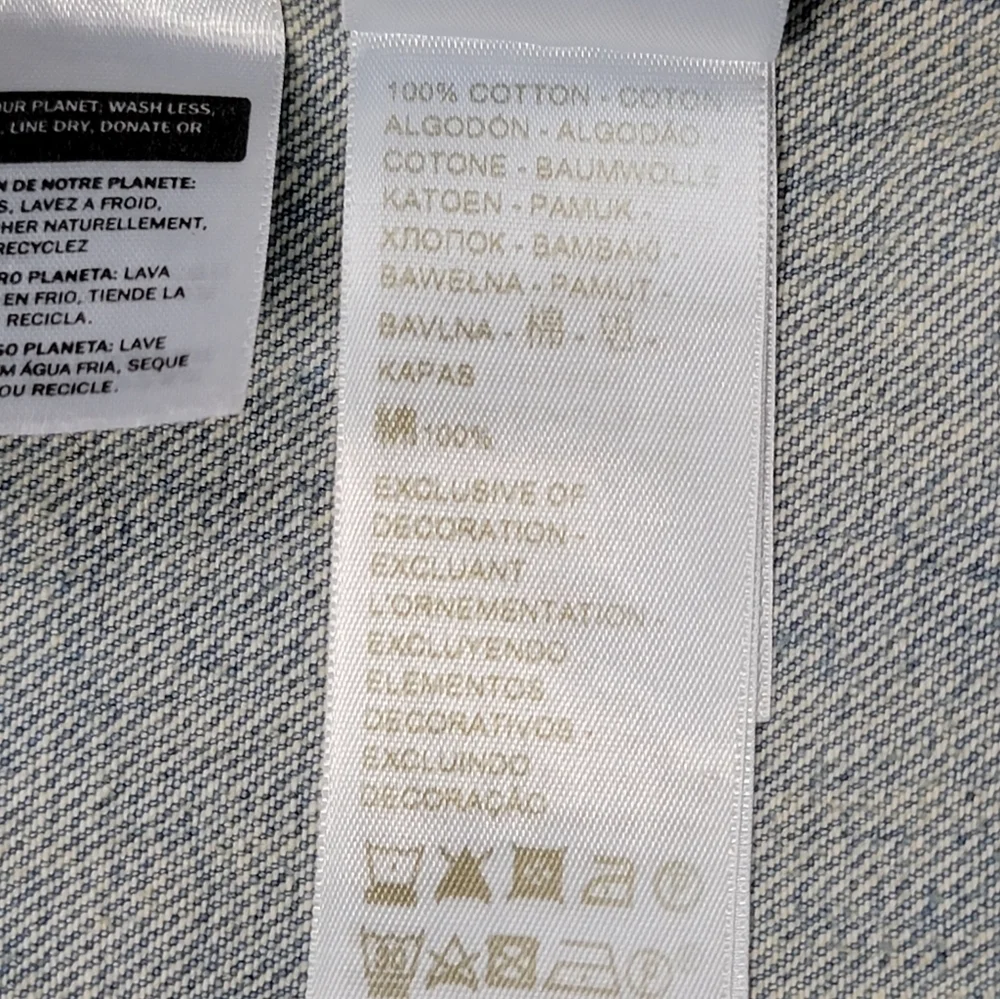 Levi’s Japanese Denim Utility Trucker Jacket Mens XXL Made In Japan A71500003 - Picture 13 of 13